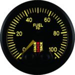 Autometer ST3506 Stack Series Gauge, Fuel Press, Pro-Control, 52Mm, Blk, 0-100Psi, 1/8in. Nptf Male - Image 4