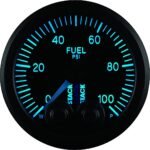 Autometer ST3506 Stack Series Gauge, Fuel Press, Pro-Control, 52Mm, Blk, 0-100Psi, 1/8in. Nptf Male - Image 6