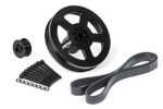 APR MS100184 3.0 TFSI Supercharger Drive and Crank Pulley with Belt (Press on)