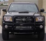 Aries 2054 Grille Guard, Powdercoated Black Steel - Image 2