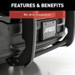 Aries 2069 Grille Guard, Semi-Gloss Black Powder Coat Carbon Steel - Image 8