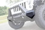 Aries 2081207 TrailChaser Series Bumper End, Powdercoated Textured Black Aluminum - Image 2