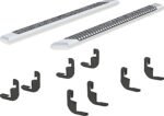 Aries 2555015 Running Boards, Powdercoated Chrome, Aluminum, Crew Cab Pickup, 5.5 in., AdvantEDGE Series