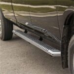 Aries 2555015 Running Boards, Powdercoated Chrome, Aluminum, Crew Cab Pickup, 5.5 in., AdvantEDGE Series - Image 3