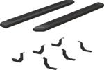 Aries 2556006 Running Boards, Powdercoated Black, Aluminum, Cab & Chassis - Crew Cab/Crew Cab Pickup, 5.5 in., AdvantEDGE Series