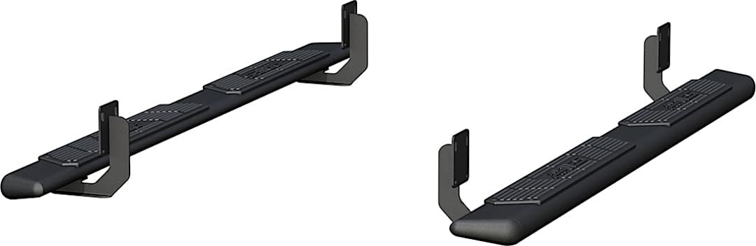 ars2558014_1.jpg Aries 2558014 Running Boards, Powdercoated Black, Carbon Steel, Extended Cab Pickup, 5.5 in., AscentStep Series - Image 1