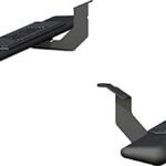 Aries 2558019 Running Boards, Powdercoated Black, Carbon Steel, Crew Cab Pickup/Extended Cab Pickup, 5.5 in., AscentStep Series