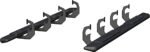 Aries 2558047 Running Boards, Powdercoated Black, Carbon Steel, Crew Cab Pickup/Sport Utility, 5.5 in., AscentStep Series