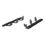 Aries 2558052 Running Boards, Carbide Black Powder Coat, Carbon Steel, Crew Cab Pickup, 5.5 in., AscentStep Series