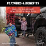 Aries 3025144 Running Boards, Carbide Black Powder Coat Powered Carbon Steel Set of 2 - Image 9