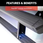 Aries 3025144 Running Boards, Carbide Black Powder Coat Powered Carbon Steel Set of 2 - Image 11