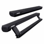 Aries 3034471 Running Boards, Carbide Black Powder Coat, Aluminum, Mounting Hardware and Wiring Harness Included, 2-Door, Sport Utility, 48.75 in, ActionTrac Series