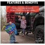 Aries 3036572 Running Boards, Carbide Black Powder Coat, Aluminum, Sport Utility, 69.6 in., ActionTrac Series - Image 11
