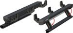 Aries 3046504 Running Boards, Powdercoated Black, Aluminum, Extended Cab Pickup, 69.6 in., ActionTrac Series