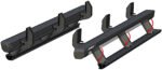 Aries 3047960 ActionTrac Series Powered Running Boards, Powdercoated Textured Black, Aluminum, Crew Cab Pickups