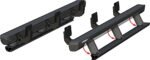 Aries 3048314 Running Boards, Powdercoated Textured Black, Aluminum, Crew Cab Pickup, 83 in., ActionTrac Series - Image 2