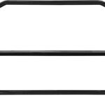 Aries 3063 Grille Guard, Powdercoated Black Steel