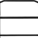 Aries 5058 Grille Guard, Powdercoated Black Steel