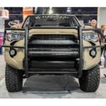 Aries P2066 Grille Guard, Powdercoated Textured Black Carbon Steel - Image 5
