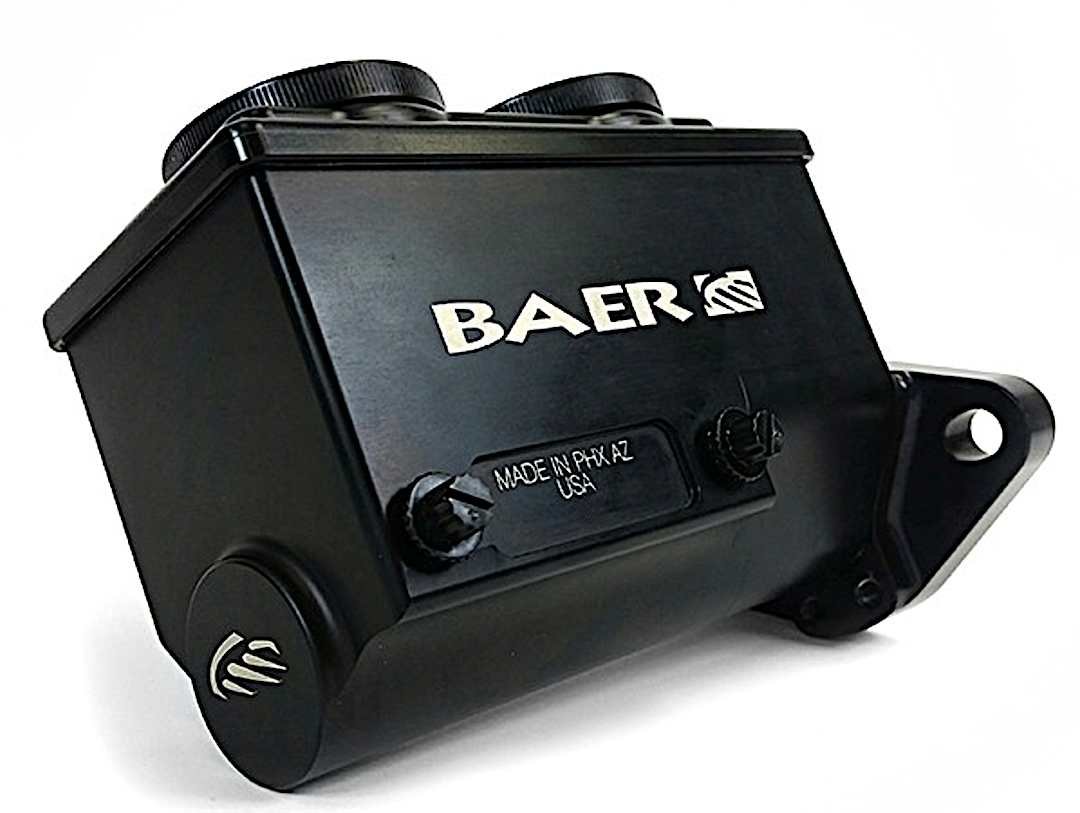 b716801272lp_1.jpg Baer Brakes 6801272LP Universal, ReMaster Series Brake Master Cylinder With Reservoir - Image 1