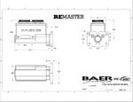 Baer Brakes 6801301RP Universal, ReMaster Series Brake Master Cylinder With Reservoir - Image 5