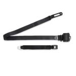 Brothers Trucks BELTKT2BK Seat Belt, 3-Point - Black - Image 2