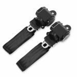 Brothers Trucks BELTKT4-3BLACK Seat Belt, 3-Point - Black - Image 2