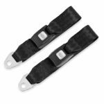 Brothers Trucks BELTKT4-3BLACK Seat Belt, 3-Point - Black - Image 3