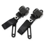 Brothers Trucks BELTKT4-3BLACK Seat Belt, 3-Point - Black - Image 6