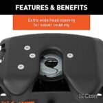 Curt 16590 Universal 5th Wheel Hitch Head, Sold Individually - Image 9