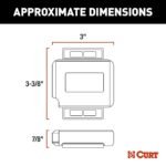 Curt 51190 Echo Series Trailer Brake Control - Universal, Sold Individually - Image 5