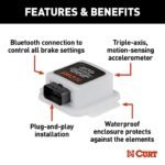 Curt 51200 Echo Series Trailer Brake Control - Universal, Sold Individually - Image 5