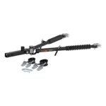 Curt 70001 Tow Bar - Textured black powdercoat, Carbon Steel, Universal, Sold Individually