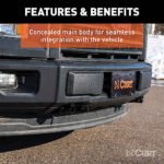 Curt 70130 Tow Bar - Powdercoated Gloss Black, Carbon Steel, Direct Fit, Sold Individually - Image 4