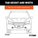 Curt 70134 Tow Bar - Powdercoated Gloss Black, Carbon Steel, Direct Fit, Sold Individually - Image 3