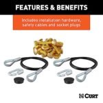 Curt 70144 Tow Bar - Direct Fit, Set of 2 - Image 6