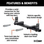 Curt 70145 Tow Bar - Direct Fit, Sold Individually - Image 2