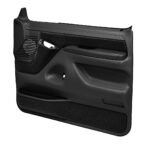 Coverlay 12-92F-BLK Front, Driver and Passenger Side Door Trim Panel - Black - Image 2