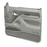 Coverlay 12-92F-LGR Front, Driver and Passenger Side Door Trim Panel - Light Gray - Image 4