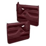 Coverlay 12-92F-MR Front, Driver and Passenger Side Door Trim Panel - Maroon