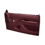 Coverlay 12-92N-MR Front, Driver and Passenger Side Door Trim Panel - Maroon - Image 2