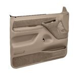Coverlay 12-94F-MBR Front, Driver and Passenger Side Door Trim Panel - Medium Brown - Image 3