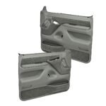 Coverlay 12-94F-MGR Front, Driver and Passenger Side Door Trim Panel - Medium Gray