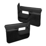 Coverlay 18-27F-BLK Front, Driver and Passenger Side Door Trim Panel - Black