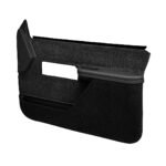 Coverlay 18-37F-BLK Front, Driver and Passenger Side Door Trim Panel - Black - Image 2