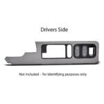 Coverlay 18-37F-BLK Front, Driver and Passenger Side Door Trim Panel - Black - Image 4