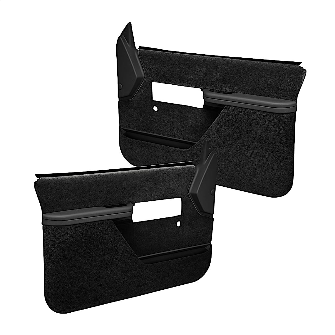 cvl1837nblk_1.jpg Coverlay 18-37N-BLK Front, Driver and Passenger Side Door Trim Panel - Black - Image 1