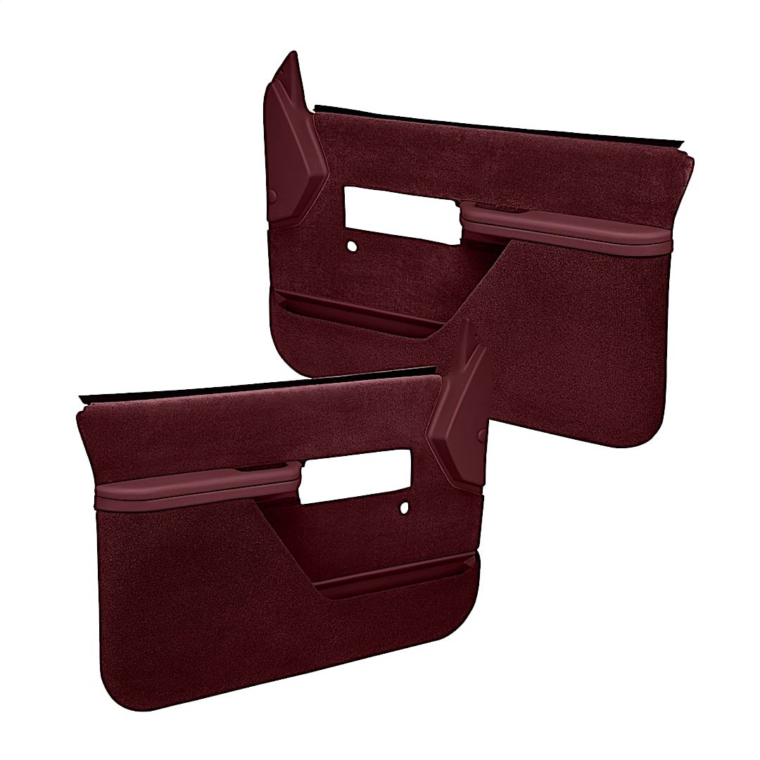cvl1837nmr_1.jpg Coverlay 18-37N-MR Front, Driver and Passenger Side Door Trim Panel - Maroon - Image 1