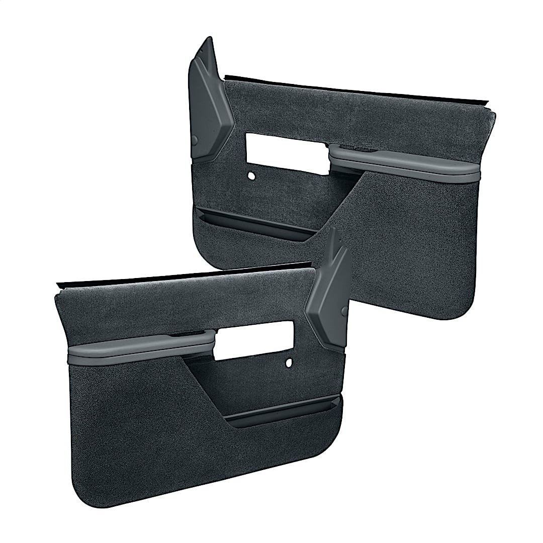 cvl1837nsgr_1.jpg Coverlay 18-37N-SGR Front, Driver and Passenger Side Door Trim Panel - Slate Gray - Image 1