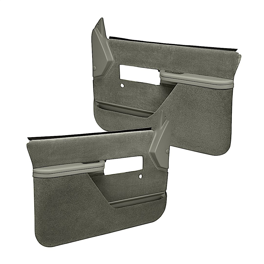 cvl1837ntgr_1.jpg Coverlay 18-37N-TGR Front, Driver and Passenger Side Door Trim Panel - Taupe Gray - Image 1
